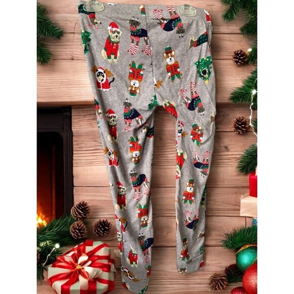 Old Navy Girls Gray Christmas Themed Legging Pants XL size 12 Dated 2021 - Picture 7 of 9